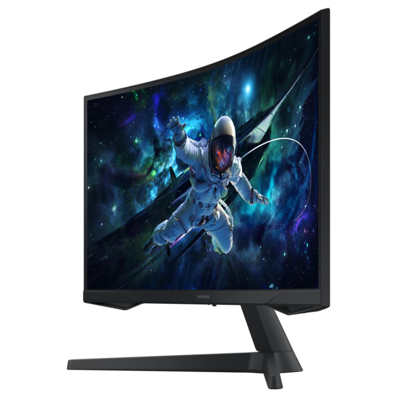 Samsung LCD Monitor|SAMSUNG|27 "|2560 x 1440 pixels|Wide Quad HD|Native aspect ratio 16:9|LED|Curved|LS27CG554EUXEN