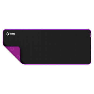 Lorgar Main 319, Gaming mouse pad, High-speed surface, Purple anti-slip rubber base, size: 900mm x 360mm x 3mm, weight 0.6kg