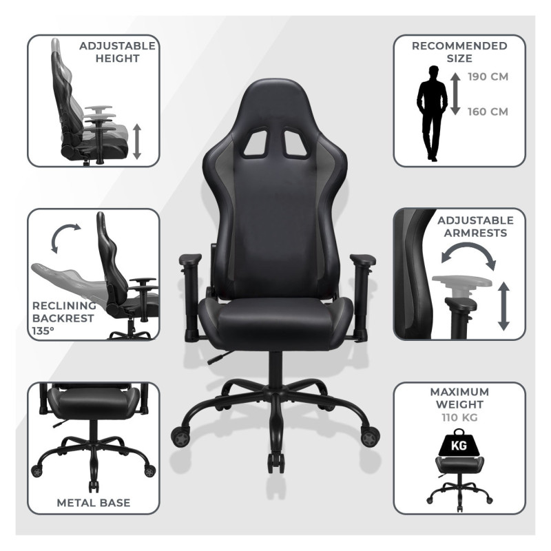 Subsonic Pro Gaming Seat DBZ SON GOKU