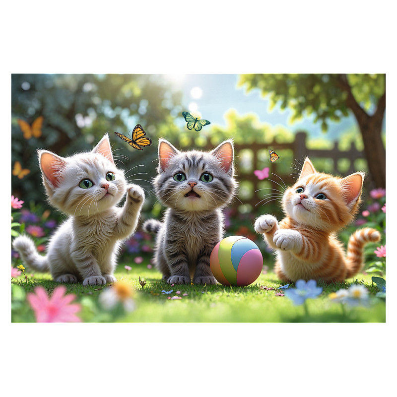 Trefl Puzle "Kaķēni", 60 gab.