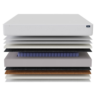 Emis Matracis "Royal Gold" 90x200x23 / Ciets / Emis Denim Mosaic