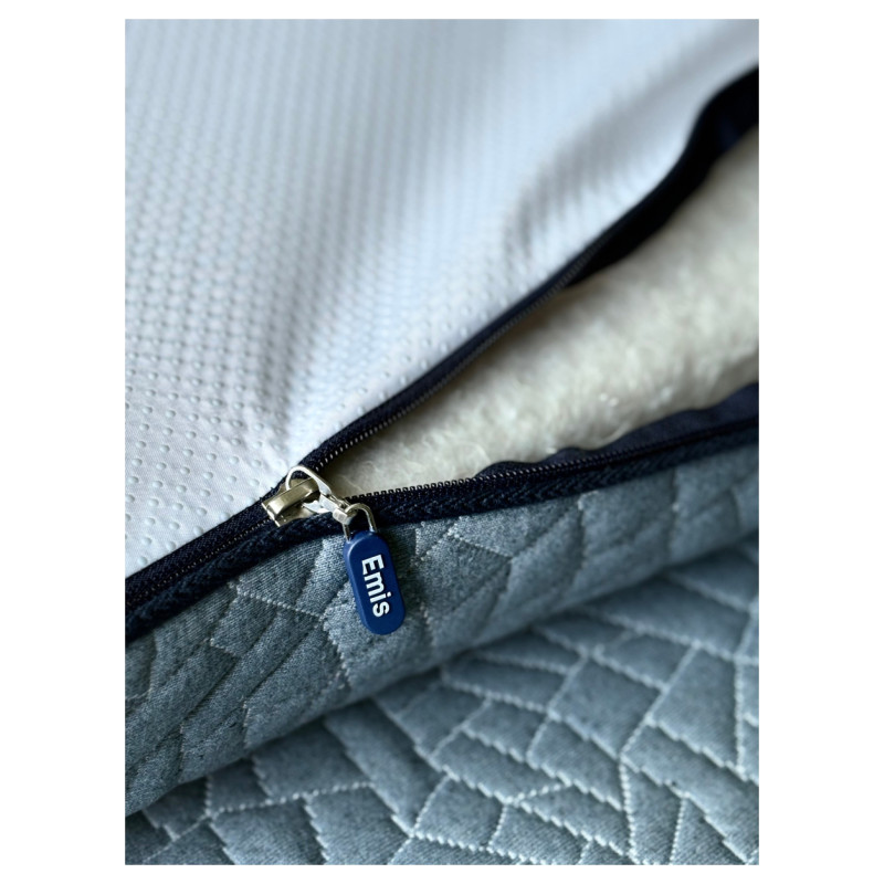 Emis Virsmatracis "Top Moonlight" 180x200x4 / Emis Denim Cube