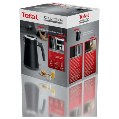 Tefal tējkanna 1.7 l, melna - KI6668E0