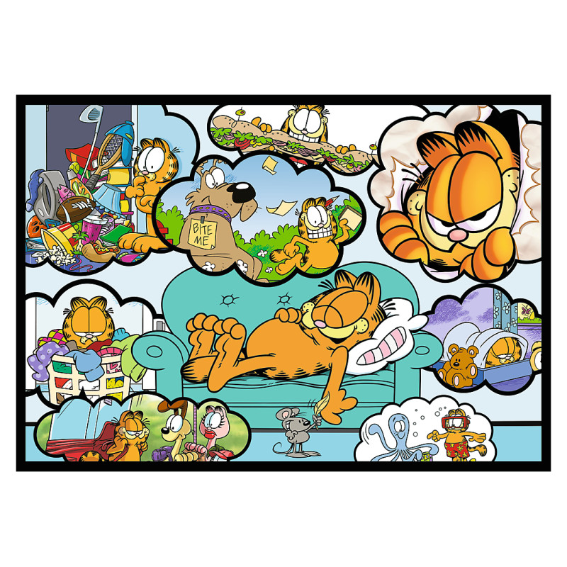 Trefl GARFIELD Pužļu komplekts Gārfīlds, 4x250 gab.
