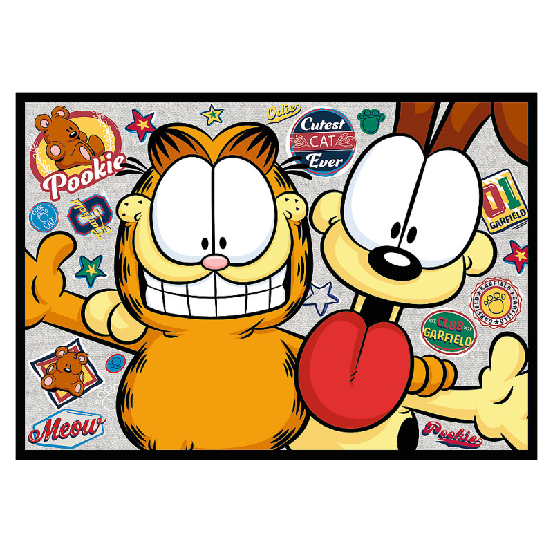 Trefl GARFIELD Pužļu komplekts Gārfīlds, 4x250 gab.