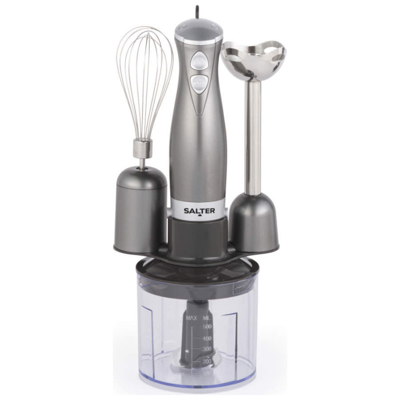 Salter EK2827GUNMETALFVDE  Cosmos 3 in 1  Blender Set