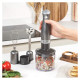 Salter EK2827GUNMETALFVDE  Cosmos 3 in 1  Blender Set
