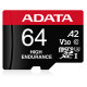 Adata Atmiņas karte ADATA High Endurance microSDXC 64GB UHS-I