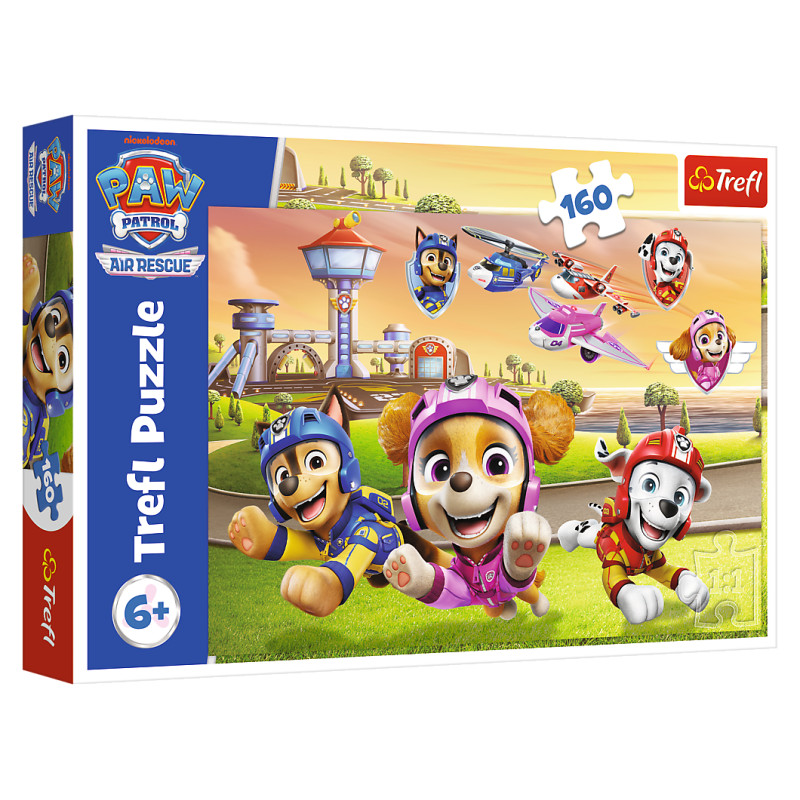 Trefl PAW PATROL Puzle 160 Paw Patrol, 160 gab.