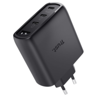Trust Lādētājs Trust Maxo 65W 4-port GaN Black