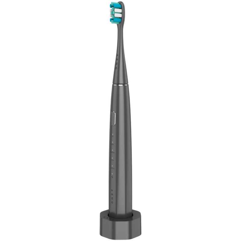 Aeno Wireless Tooth Brush, Grey, 3 Brush Heads, 1400mAh, Function: Soft, Clean, Massage, White, Sweep