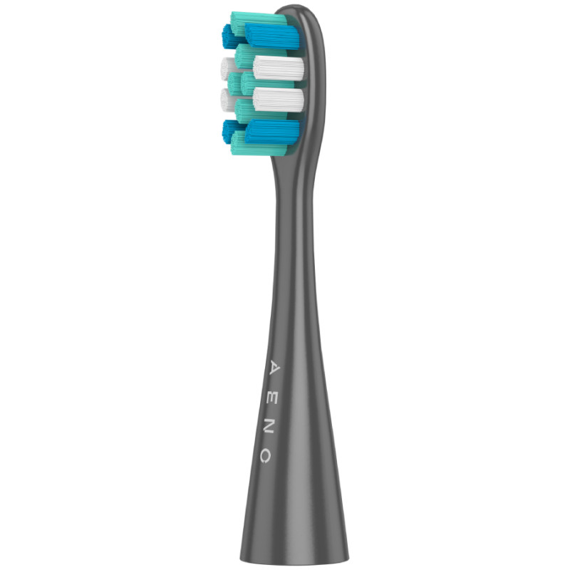 Aeno Wireless Tooth Brush, Grey, 3 Brush Heads, 1400mAh, Function: Soft, Clean, Massage, White, Sweep