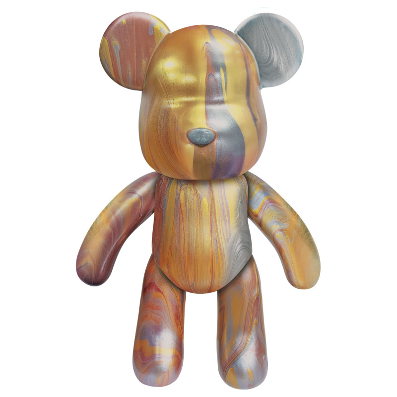 Pour Palz DIY krāsojamais lācis &ndash; Metāliskais mirdzums