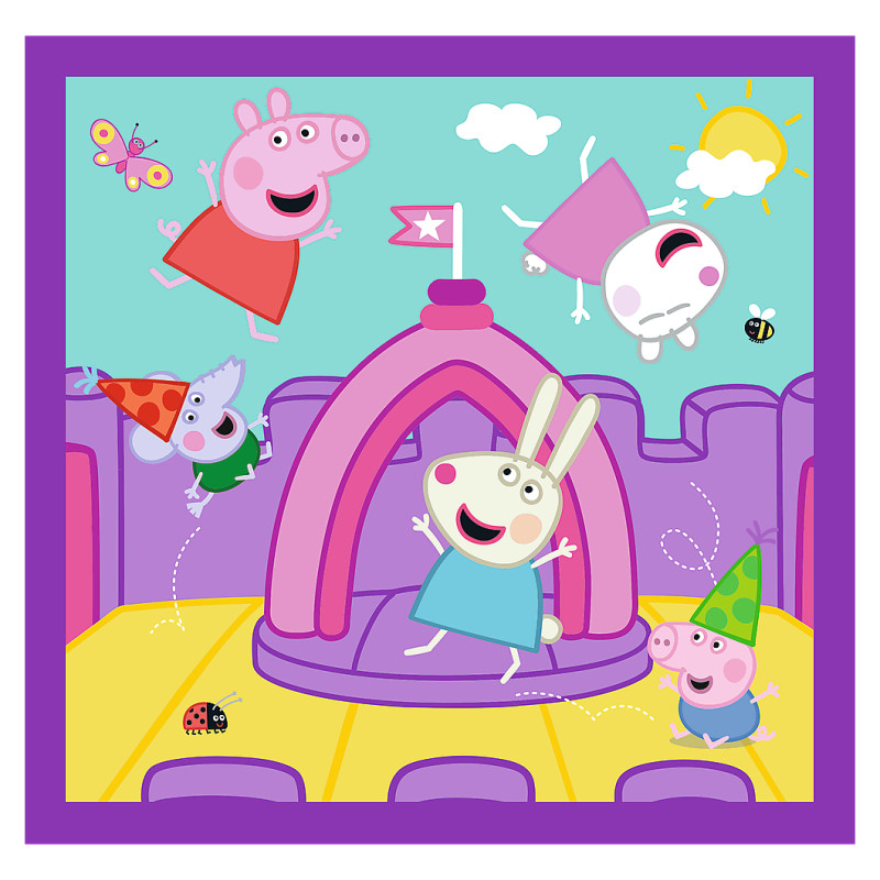 Trefl PEPPA PIG Pužļu komplekts 3in1