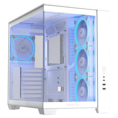 Asus Case|ASUS|ATX/micro ATX/Mini-ITX|White|PC|A32 Plus TG ARGB White|90DC00S3-B19000