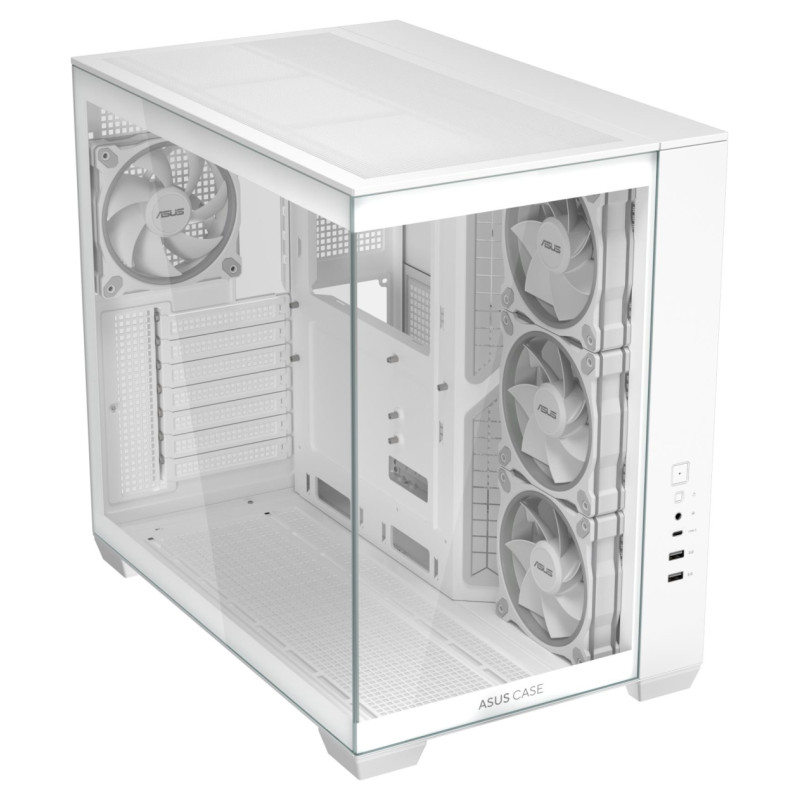 Asus Case|ASUS|ATX/micro ATX/Mini-ITX|White|PC|A32 Plus TG ARGB White|90DC00S3-B19000