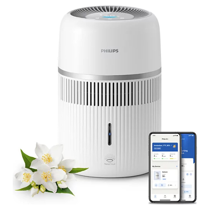 Philips 4000 sērijas gaisa mitrinātājs, balts - HU4210/04
