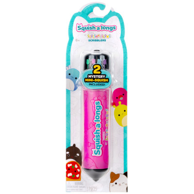 Squishmallows Squish-a-longs Scribbles maciņ&scaron; ar 2 mini figūriņām