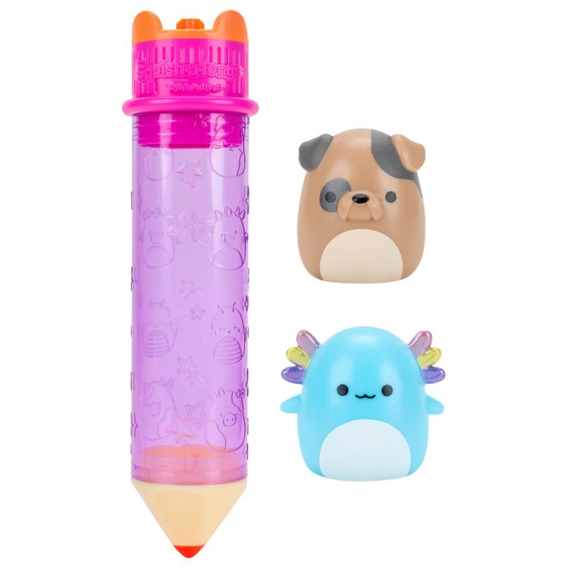 Squishmallows Squish-a-longs Scribbles maciņ&scaron; ar 2 mini figūriņām