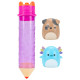 Squishmallows Squish-a-longs Scribbles maciņ&scaron; ar 2 mini figūriņām