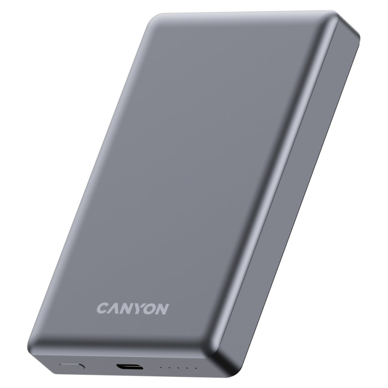 Canyon power bank OnPower 510 slim Magnetic 10000 mAh PD20W Dark Grey