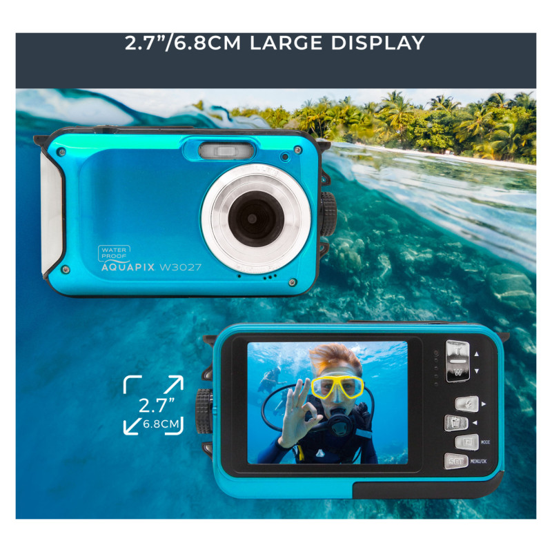 Easypix Aquapix W3027 Wave IceBlue 10035