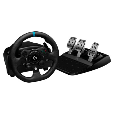 Logitech G923 SE Racing Wheel and Shifter Combo for PS5, PS4 and PC - BLACK - USB - PLUGCG - EMEA28i-935