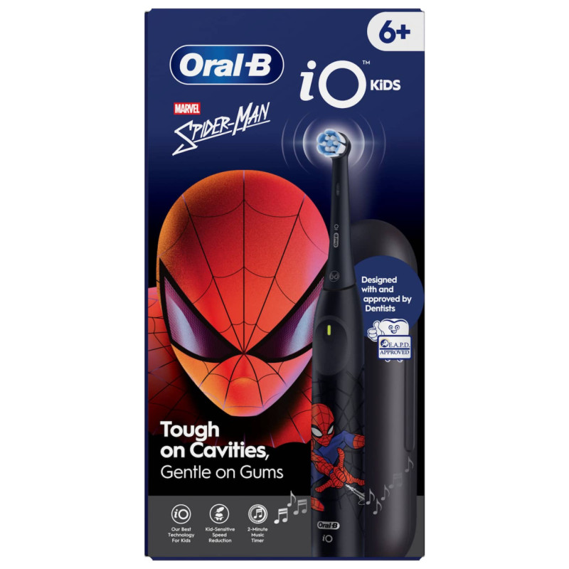 Braun el.zobu  birste - bērnu, Spiderman - iOS2K.1H9.K