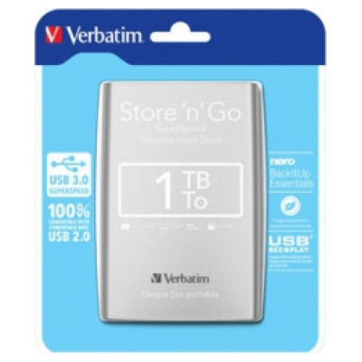 Verbatim Ārējais cietais disks Verbatim Store n Go 1TB