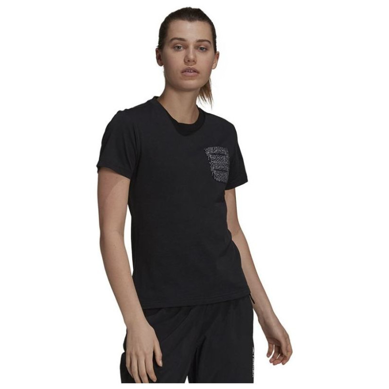 Adidas T-shirt adidas TX Pocket Tee W GU8984 (S)
