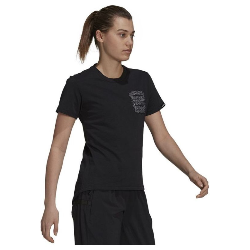 Adidas T-shirt adidas TX Pocket Tee W GU8984 (S)