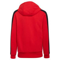 Adidas Colorblock Fleece Hoodie Jr HC5657 sweatshirt (116cm)