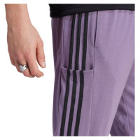 Adidas Essentials Single Jersey Tapered Open Hem 3-Stripes M Pants IJ8699 (L)