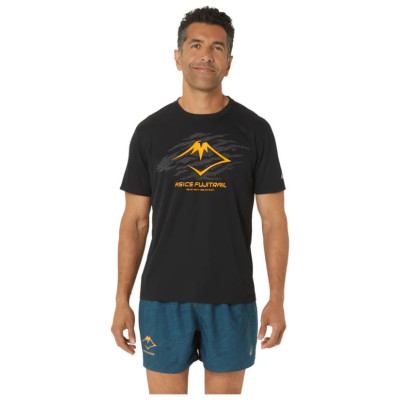 Asics Fujitrail Logo SS Top M 2011C981-001 T-shirt (S)