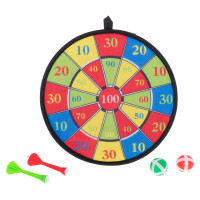KIK Darts 28 cm ar bumbiņām un šautriņām KIK-5619