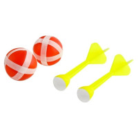 KIK Darts 28 cm ar bumbiņām un šautriņām KIK-5619