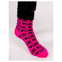 Yoclub Zeķes frotē 17-19 SKF-0003 GIRL