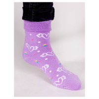 Yoclub Zeķes frotē 17-19 SKF-0003 GIRL