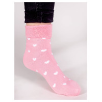 Yoclub Zeķes frotē 17-19 SKF-0003 GIRL