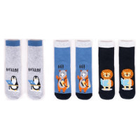 Yoclub Zeķes SCHOOL ANIMALS SKA-0038 BOY (27/30)