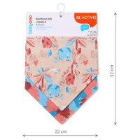 Babyono Priekšautiņu-lakatiņu komplekts JUNGLE (2 gab.) BabyOno 879/14