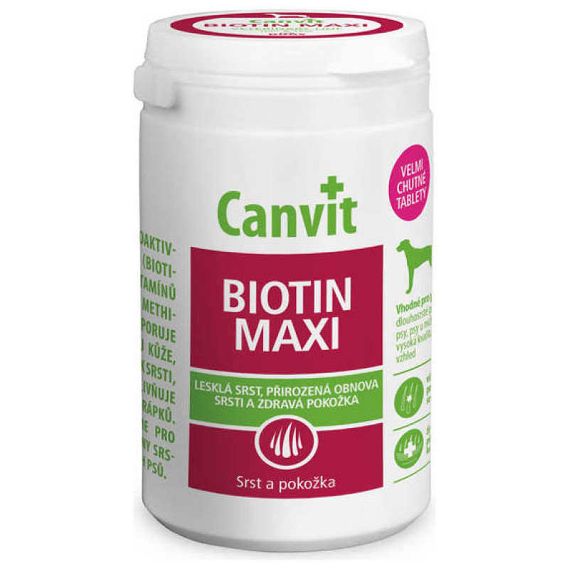 Canvit Biotin Maxi for dogs 230 g