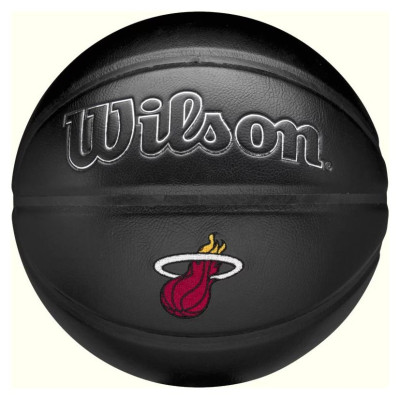 Wilson NBA Team Premiere Miami Heat Ball WZ4026416XB Basketball Ball (7)