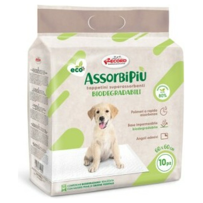 Record Paladziņ&scaron; AssorbiPiu biodegradable 60x60cm 10 gb.