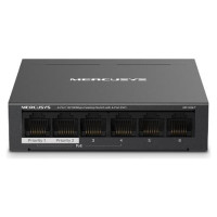 Mercusys Switch|MERCUSYS|Desktop/pedestal|6x10Base-T / 100Base-TX|PoE+ ports 4|MS106LP