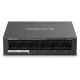 Mercusys Switch|MERCUSYS|Desktop/pedestal|6x10Base-T / 100Base-TX|PoE+ ports 4|MS106LP