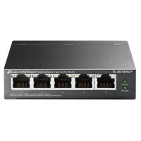 Tp-Link Switch|TP-LINK|Desktop/pedestal|5x10Base-T / 100Base-TX / 1000Base-T|PoE ports 1|TL-SG1005LP