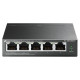 Tp-Link Switch|TP-LINK|Desktop/pedestal|5x10Base-T / 100Base-TX / 1000Base-T|PoE ports 1|TL-SG1005LP
