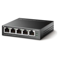 Tp-Link Switch|TP-LINK|Desktop/pedestal|5x10Base-T / 100Base-TX / 1000Base-T|PoE ports 1|TL-SG1005LP