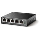 Tp-Link Switch|TP-LINK|Desktop/pedestal|5x10Base-T / 100Base-TX / 1000Base-T|PoE ports 1|TL-SG1005LP